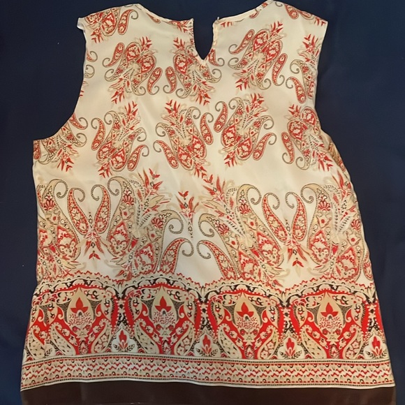 Bob Mackey studio size 10 sleeveless blouse - Picture 3 of 5